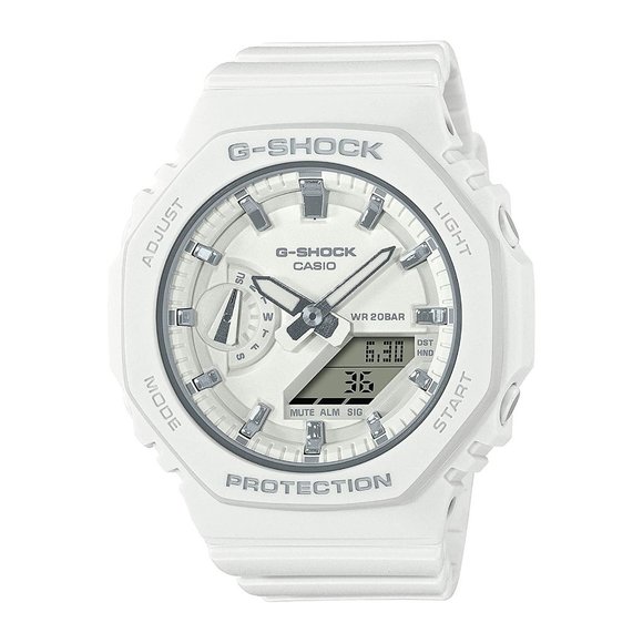 G-Shock GMAS2100-7A White/Silver One Size